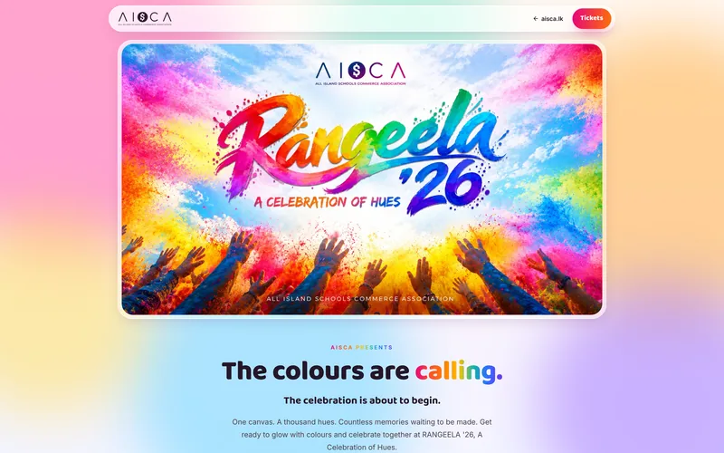 RANGEELA ’26 event page